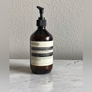 EMPTY Aesop bottle you can refill and use to up the aesthetic in your bathroom